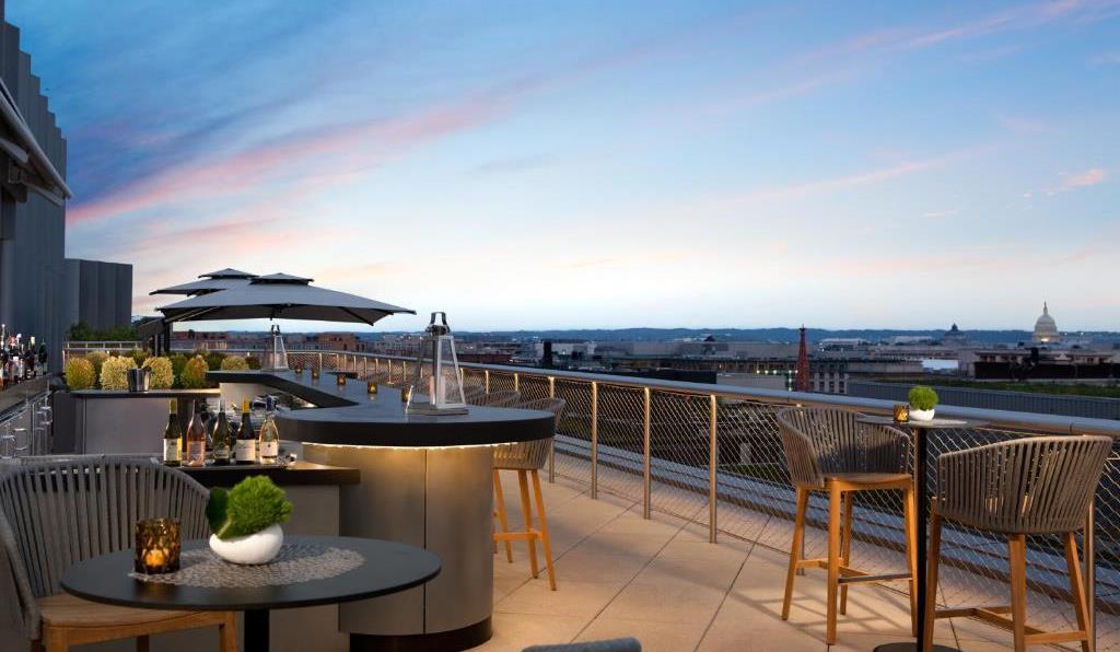 Conrad rooftop bar